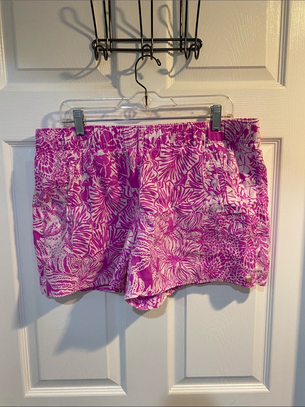 Lilly pulitzer xl linen shorts